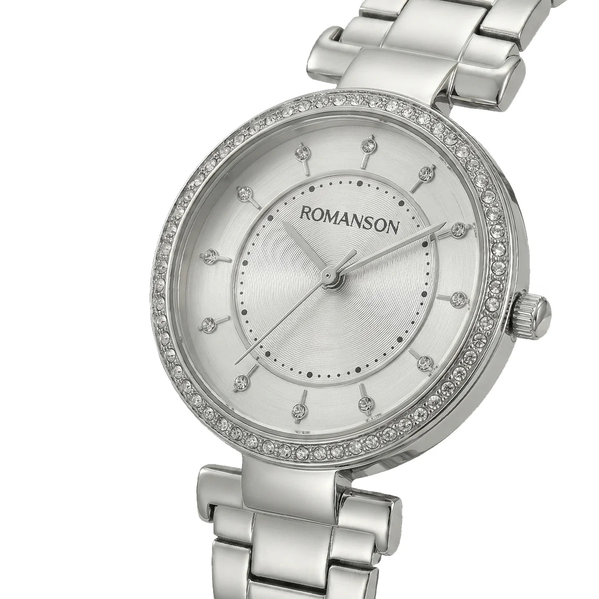 Romanson Classic Silver Women Watch RM6BS204TLWWH