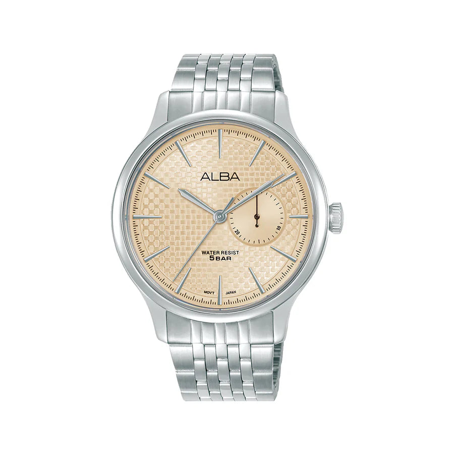 A5B009X1 Ivory Dial Stainless Steel Watch