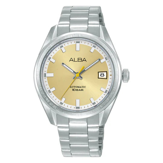 AU4101X1 Men's Classic Automatic Watch With Caramel Metallic Dia