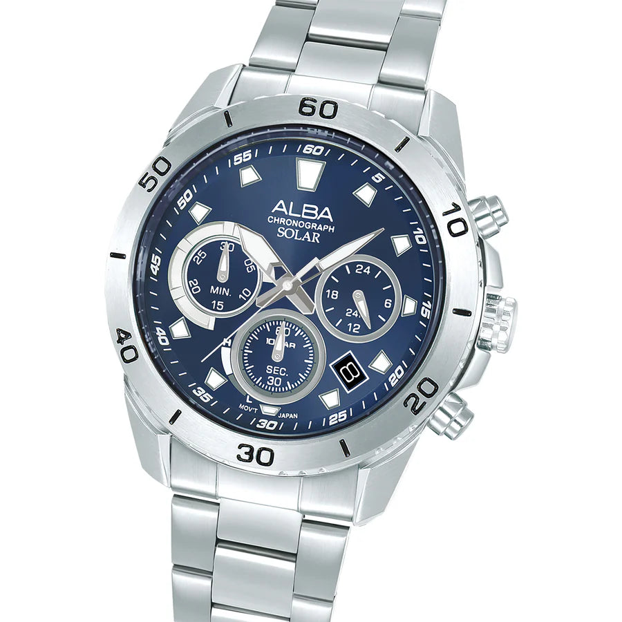AZ5013X1 Blue Dial Solar Chronograph Watch