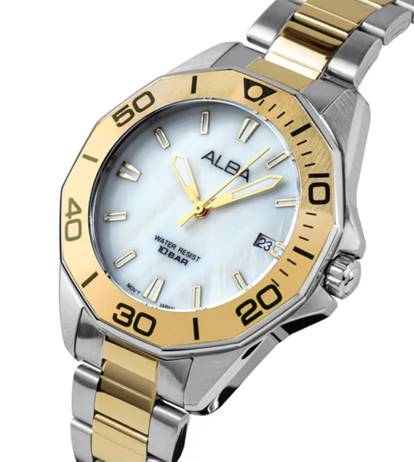 ALBA AG8P21X1 Active White women 36mm Watch Quartz