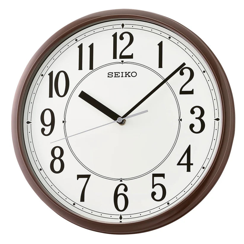 QXA756BN Brown Dial Clock