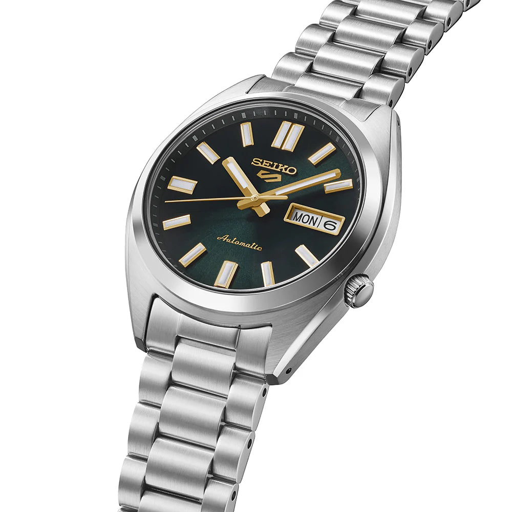 Seiko 5 Sports SNXS Vintage Gold Collection – in ‘Green Tie