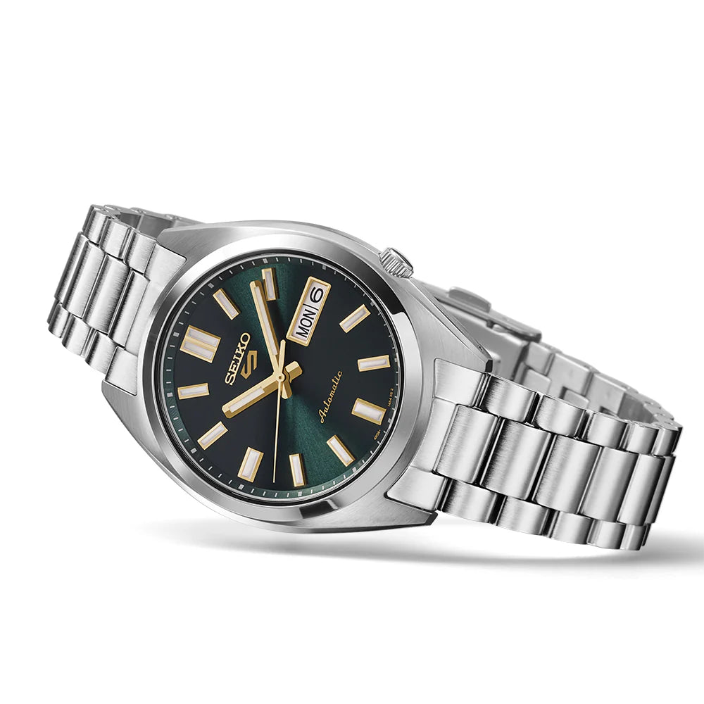 Seiko 5 Sports SNXS Vintage Gold Collection – in ‘Green Tie