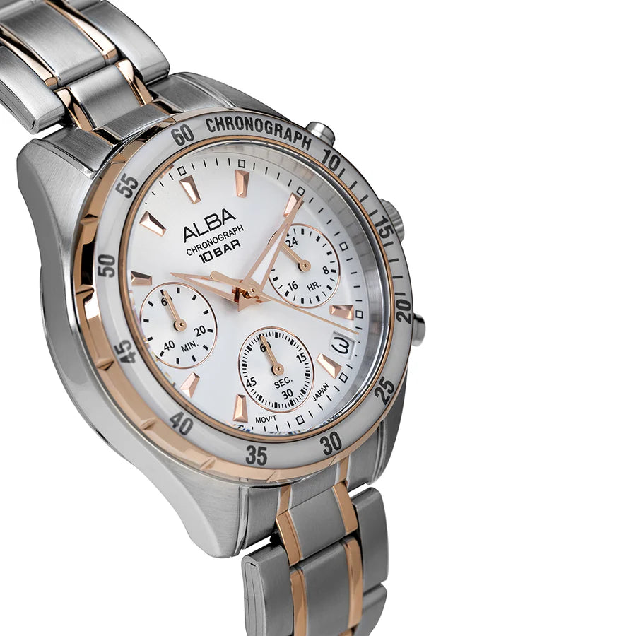 AT3K90X1 Celeste Silver Glow Watch