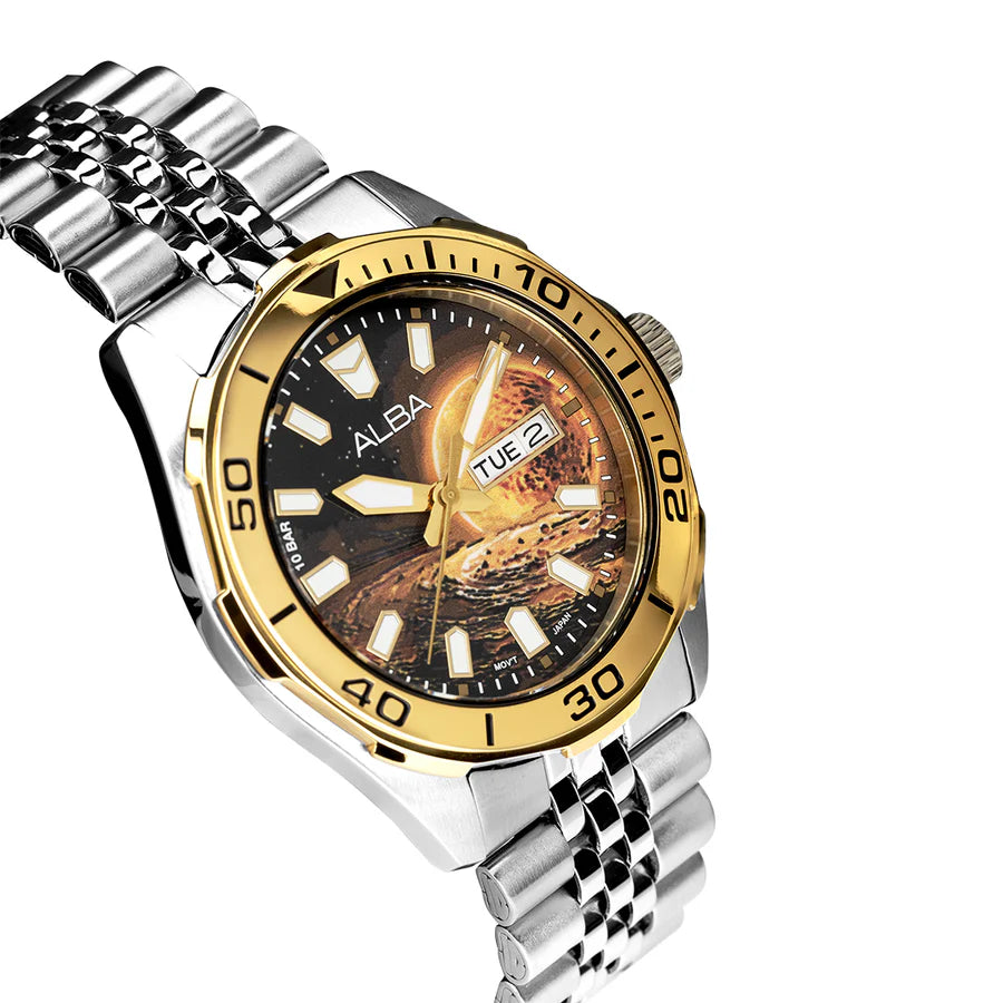 AV3590X2 Galaxy Dial Quartz Watch