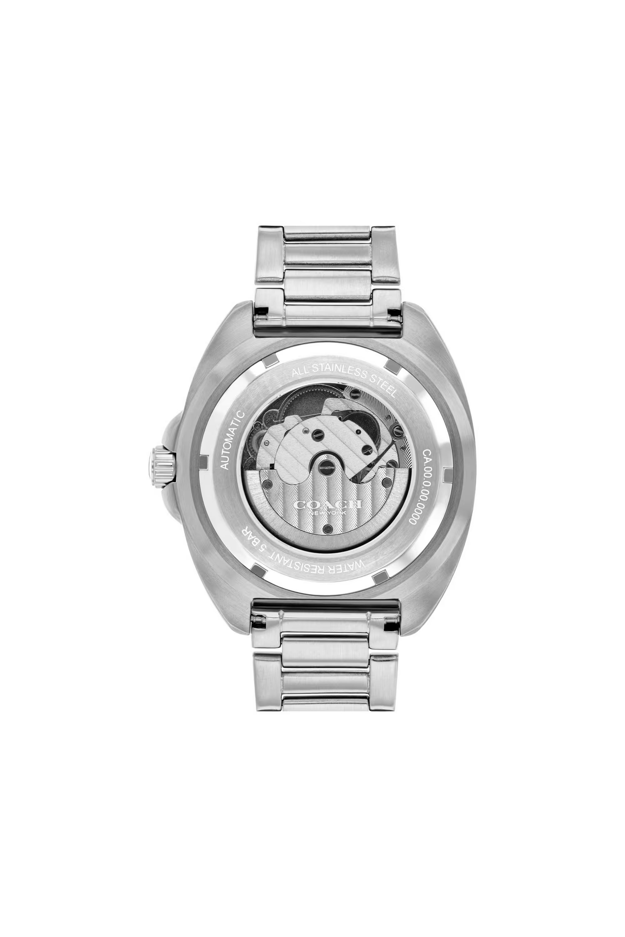 Charter China Auto 44.5 mm Blue Tonneau Dial Stainless Steel Analogue Watch for Men - 14602711