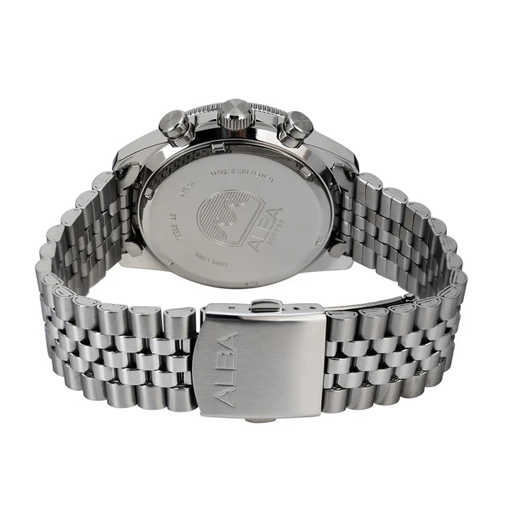 A4B029X1 Deep Green Diver-Style Chronograph Watch